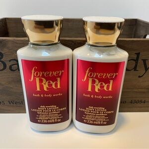 Bath & Body Works Forever Red Body Lotion x 2